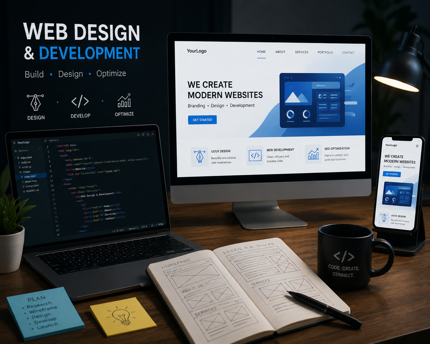 Web Design and Development in Clyde